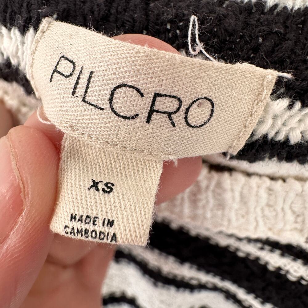 ANTHROPOLOGIE Pilcro Striped Pullover Sweater // XS - Picture 5 of 9